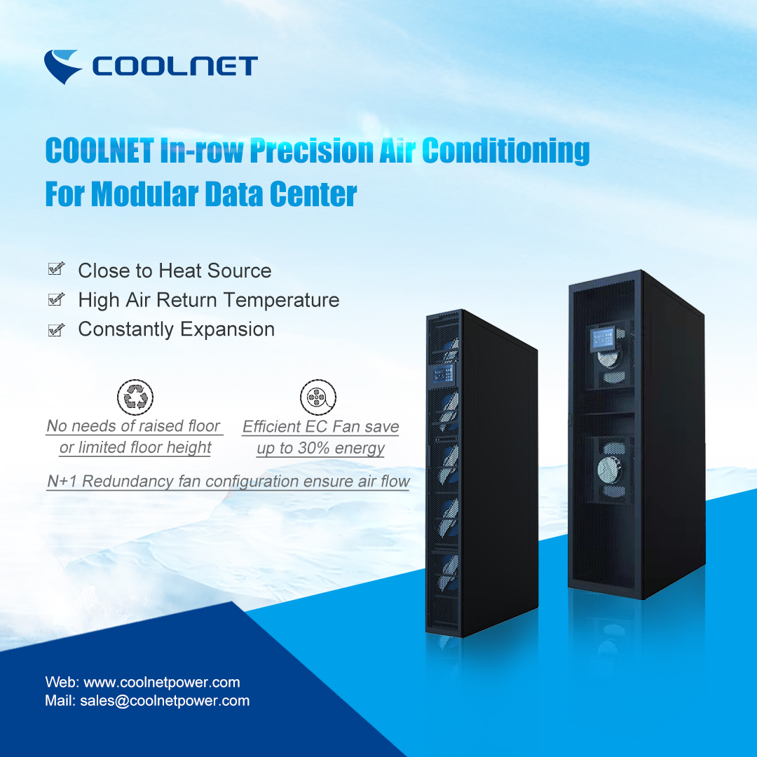 Climatisation de précision en ligne Coolnet
