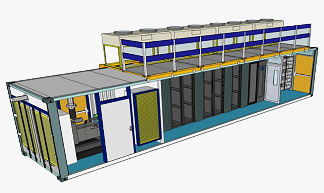 Prefabricated Container Data Center